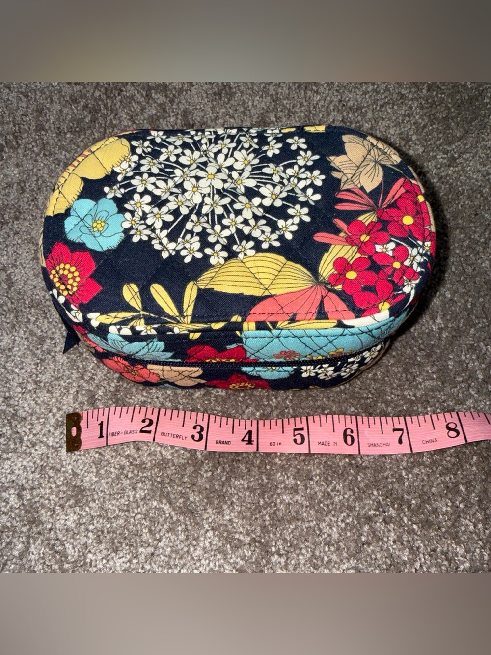 VERA BRADLEY  floral patterned small jewelry organizer travel box ✨ - Picture 4 of 6